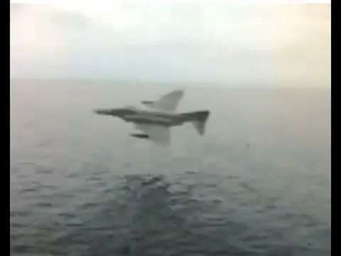 F-4 Pilot Flirts with Death