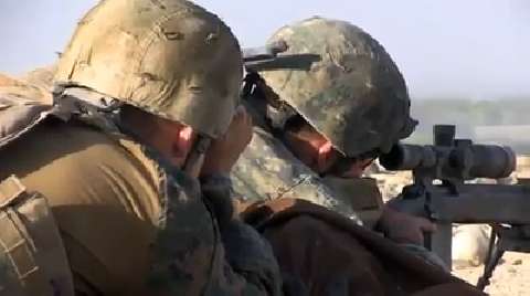 Marine Sniper Takes Down Taliban