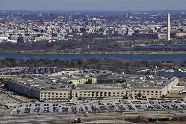 A view of Pentagon with the Washington Monument in the background. (DoD Photo)