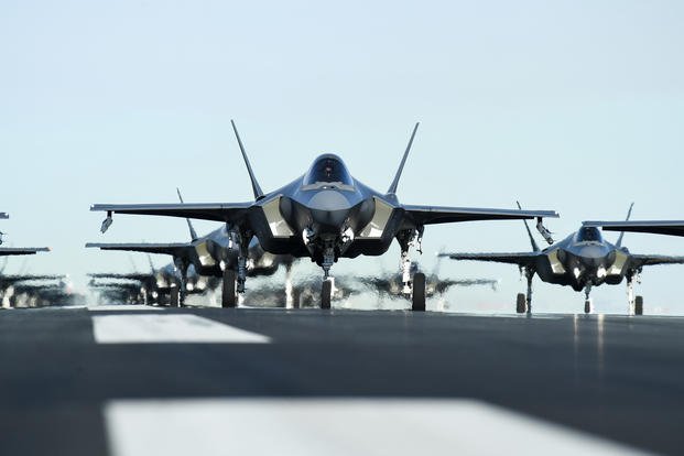 F-35A Combat Power Exercise at Hill Air Force Base