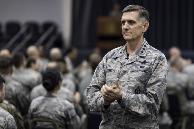 Air Force Global Strike Command commander speaks
