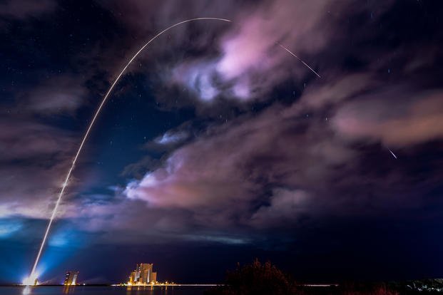 ULA Atlas V rocket carrying NASA’s Lucy spacecraft launches from SLC-41 at Cape Canaveral