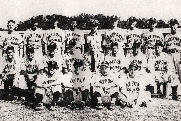 Mayport Bluejackets naval base baseball team