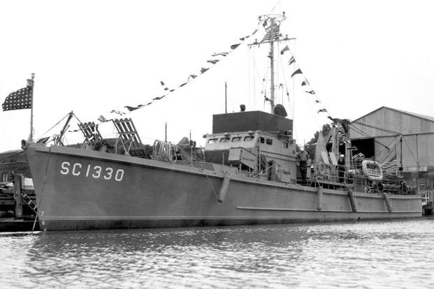 Navy submarine chaser USS SC-1330 