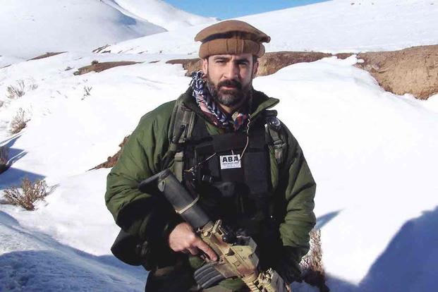 Senior Master Sgt. Ramon Colon-Lopez in Afghanistan.