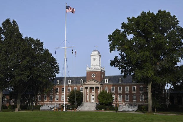 The United States Coast Guard Academy in New London, Connd.