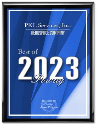 Best of Poway 2023 – Awarded for Best Aerospace Company in Poway, CA