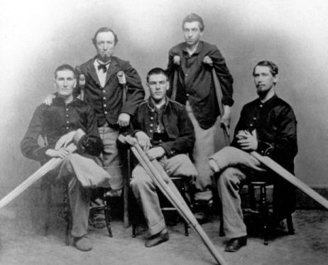 Civil War amputees.