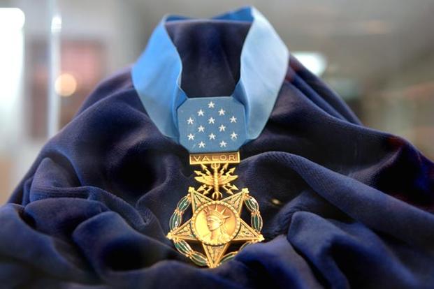 Medal of Honor on cloth