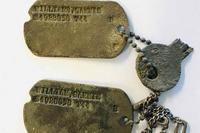 WWII-era American dog tags were found near Wiesbaden, Germany