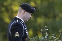 Army Sgt. Bowe Bergdahl leaves Fort Bragg courtroom