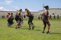 Members of the Camp Foster community participate in the Camp Valor boot camp in Okinawa, Japan.
