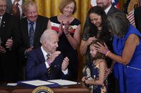 Biden signs PACT Act of 2022.