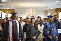 Community members recognized for earning  degree at U.S. Army Garrison Bavaria.