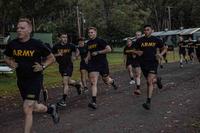 Army Combat Fitness Test in Hawaii.