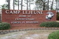 Holcomb Gate on Marine Corps Base Camp Lejeune
