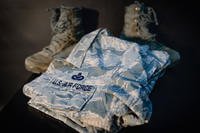 The U.S. Air Force airman battle uniform
