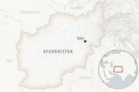 This is a locator map for Afghanistan with its capital, Kabul.