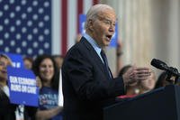 President Joe Biden delivers remarks