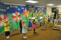Children graduate from preschool on Marine Corps Logistics Base Barstow