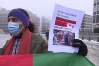 Afghan Expats Protest Against Taliban Talks in Oslo