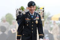 Medal of Honor recipient Col. Gordon R. Roberts retires after 44 years of service.