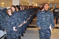 Navy basic training.