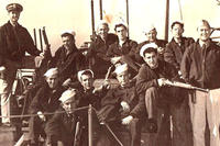 PT-305’s first crew included Torpedoman First Class James Nerison, top row, second from left. (Courtesy: The National WWII Museum)